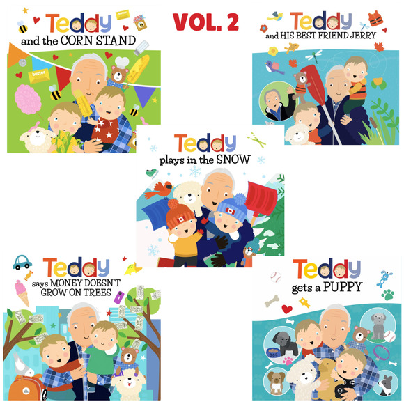 Other - New Teddy Vol. 2 5-Book Illustrated Box Set Picture Books Ryan Cohen